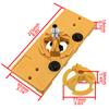 35MM Cup Style Hinge Jig Boring Hole Drill or 35MM Concealed Hinge Jig Kit For Wood Hole Locator Hinge Jig Drill Guide