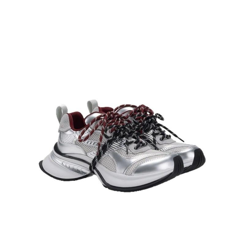 Dad shoes silver core storm women's autumn and winter versatile thick sole heightening color matching straps sports and leisure shoes