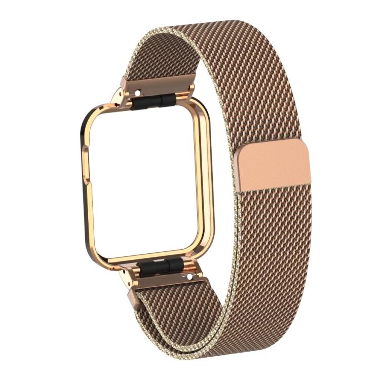 For Xiaomi Mi Watch Lite / Redmi Watch Milanese Magnetic Metal Watchband
