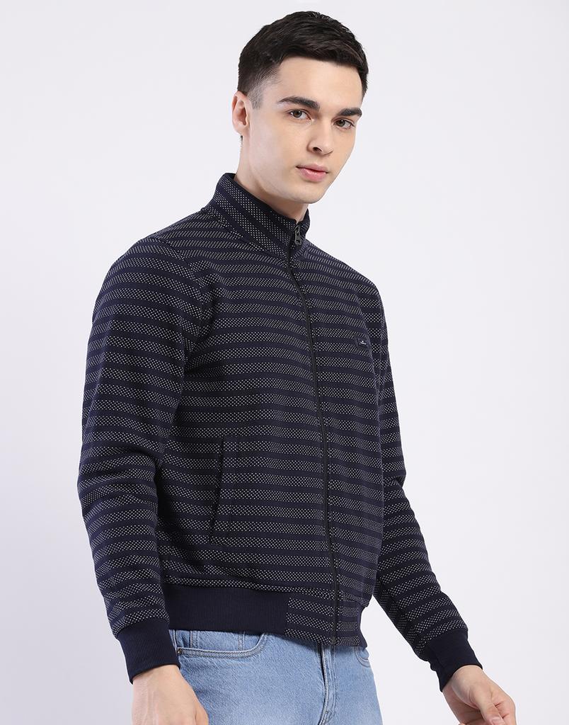 Monte Carlo Men's Mock Neck Full Sleeve Sweatshirt