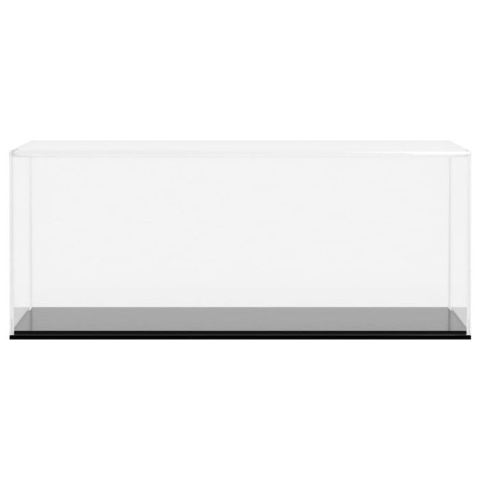 Boîte d affichage transparente 34x16x14 cm acrylique