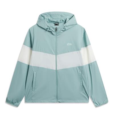 Li Ning Sports Lifestyle Series Fashion Loose Hooded Simple Casual Windbreaker Men Outerwear AFDW973-4