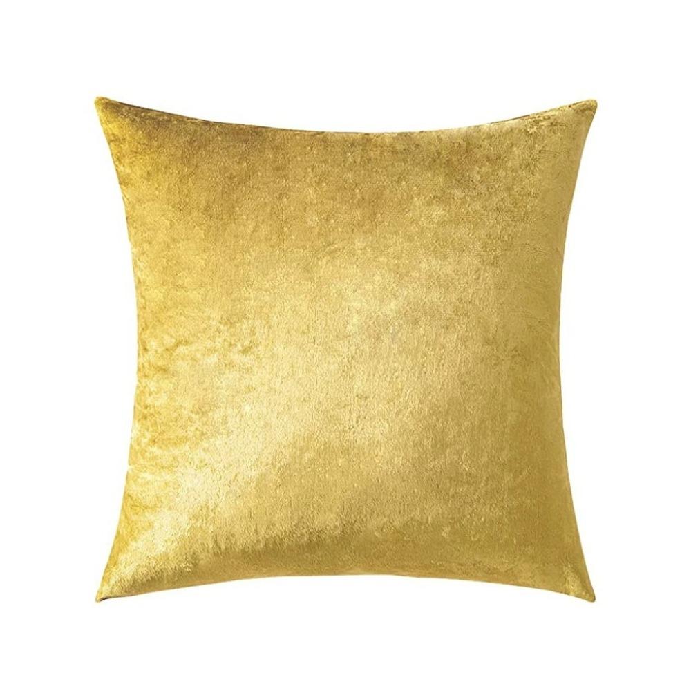 Throw Pillow Covers Velvet Decorative Cushion Cover Pillow Case for Sofa Couch Bed Chair,Soft Square Throw Pillows 18x18 Inch,Set of 2