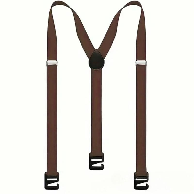 2.5cm Width Suspenders Men New Creative 3 Hooks Suspenders Man Pants Casual Mens Trouser Suspenders Fashion Adjustable Brace