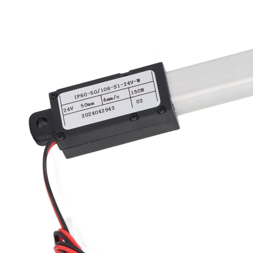 Electric Micro Linear Actuator Telescopic Mini Small Motion Actuator 150N 50mm Stroke DC24V 4mm/s for Window Opener Lift
