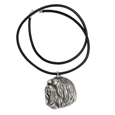 Havanese, Havanese Cuban Bichon, Bichón Havanés - Necklace with Dog, Silver-plated Pendant for Dog Fan, Unique Jewelry by Brand