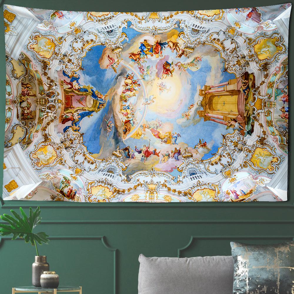 Christ Jesus Classical Tapestry God  Church Mural  Wall  Dormitory Bedroom Living Room Decoration