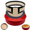 New NonStick Silicone Baking Pad Easy To Clean Reusable Multifunction Baking Mat Flat Bottom Heat Resistant Cake Liners Oven