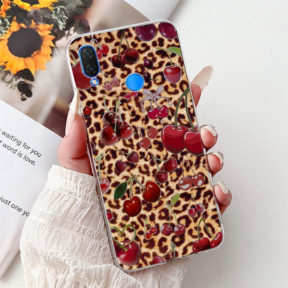 For Huawei Nova 3i INE-LX1 INE-LX2 Cool Dragon Tiger Painted Phone Case For Huawei Nova3i Soft Silicone TPU Cases