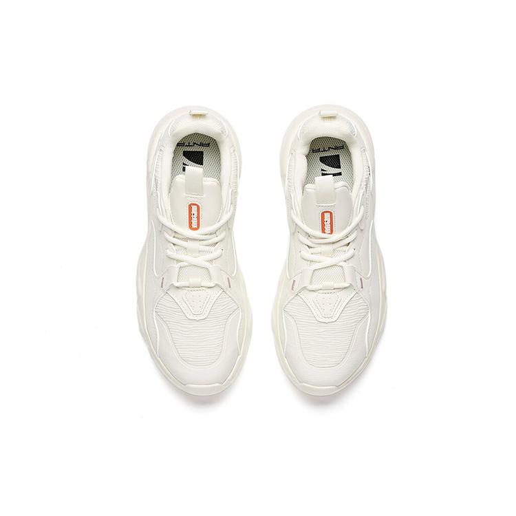 New ANTA Casual Shoes Women's Low top Ivory White 122048860-1