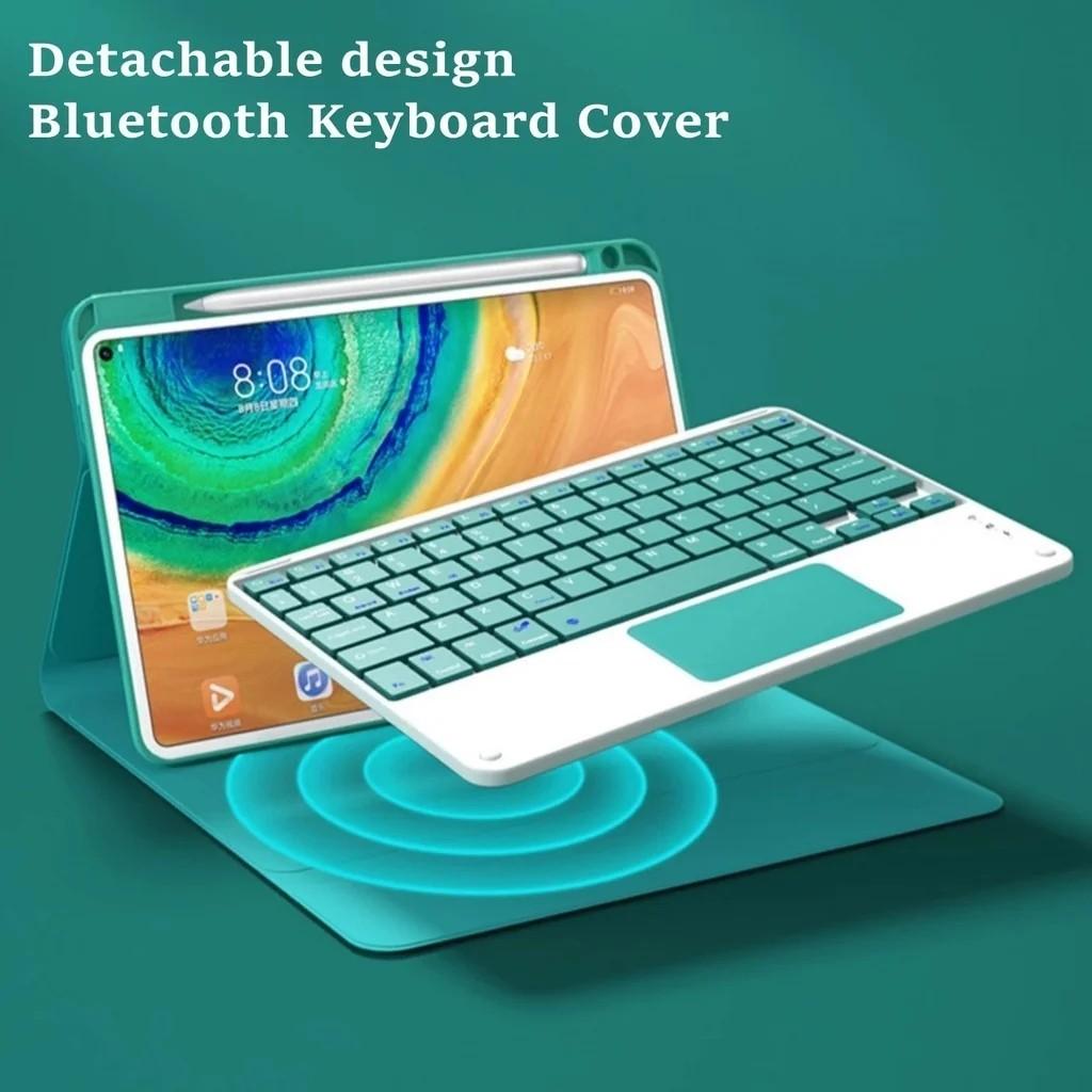 Case with Keyboard for Honor Pad X9a 11.5inch ELN2-W09 X9 Pro X8a 11 V9 11.5 Inch X8 Pro X8 10.1 X8 Lite Wireless Cover