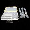 Fish Lures Tackle Box Fishing Storage Box Organizers Box with Removable Dividers
