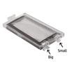 Rear License Plate Lamp Cover Precise Fit High Brightness IP67 Waterproof Polycarbonate Housing 68020954AB 68020955AB