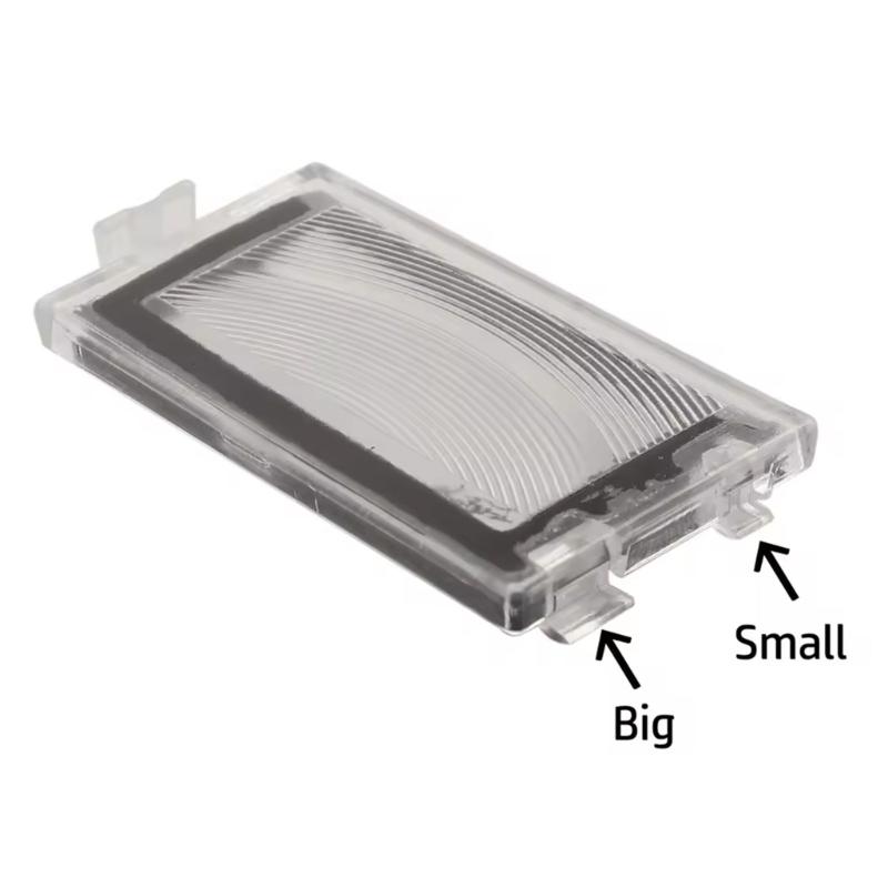 Rear License Plate Lamp Cover Precise Fit High Brightness IP67 Waterproof Polycarbonate Housing 68020954AB 68020955AB