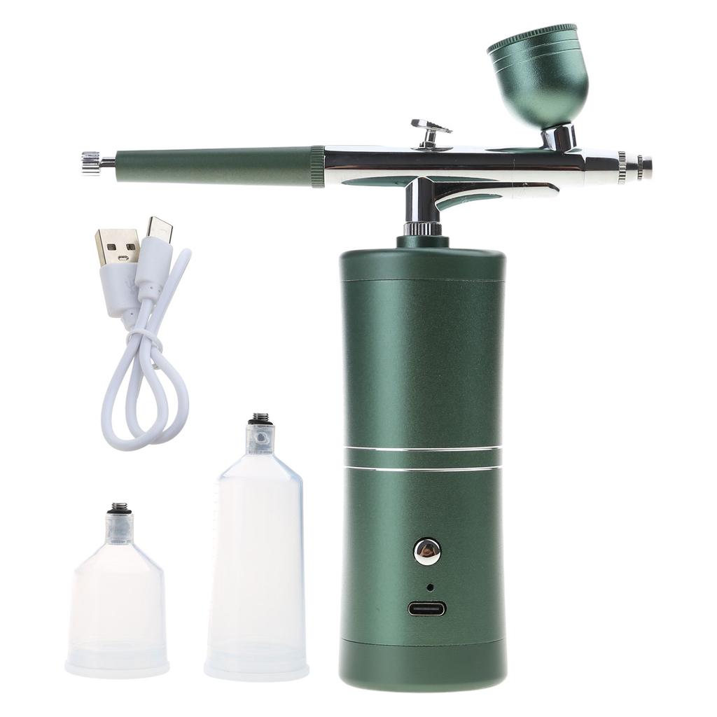 Injector Air Compressor Kit Air Brush Paint Spray Guns Airbrush Rechargeable For Nail Art Craft Cake Fog Sprayer