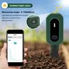 Tuya Zigbee Wireless Soil Moisture Meter Intelligent Temperature Humidity Sunlight Tester