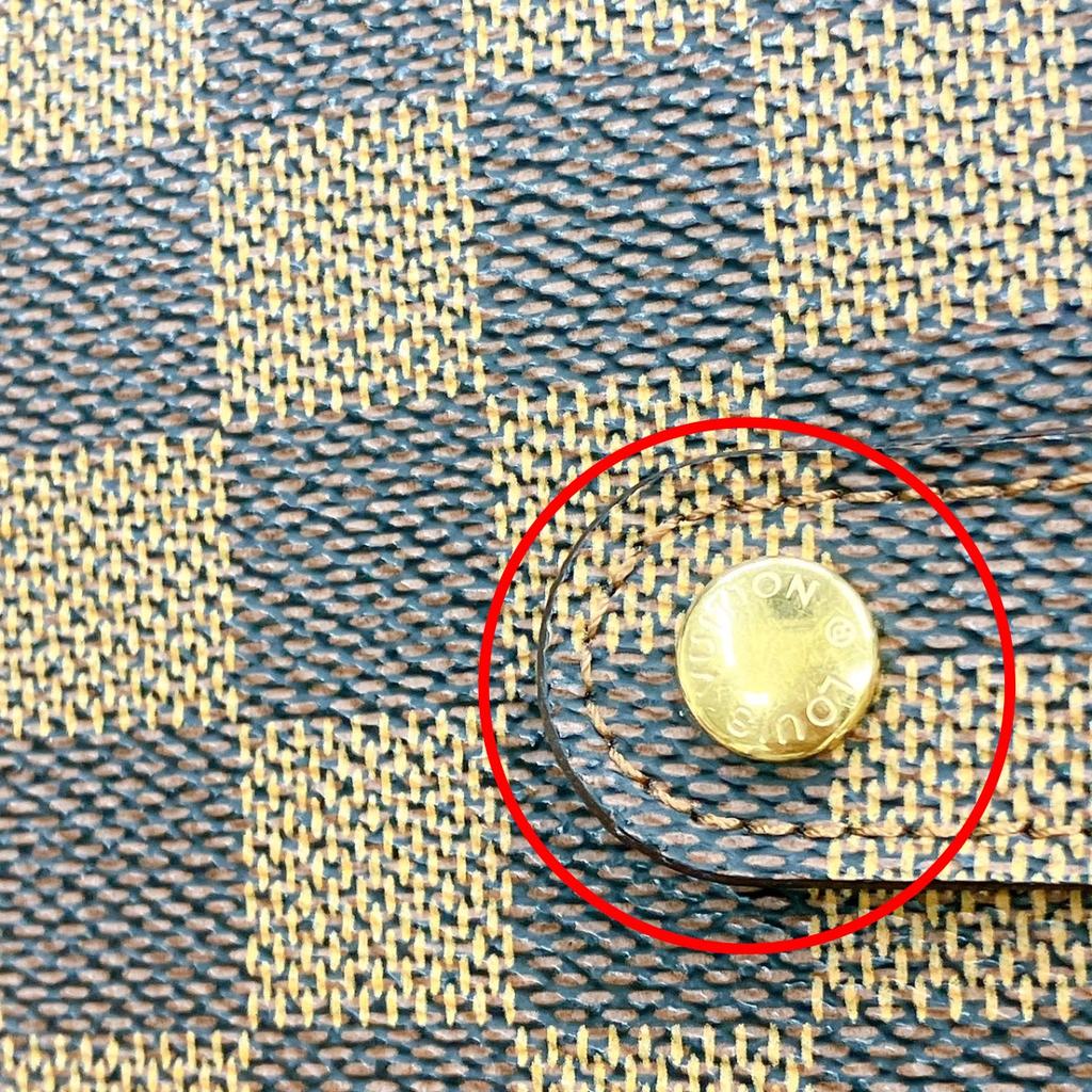 Louis Vuitton Damier Agenda PM Notebook Cover Damier Canvas Brown Unisex R20700 Used