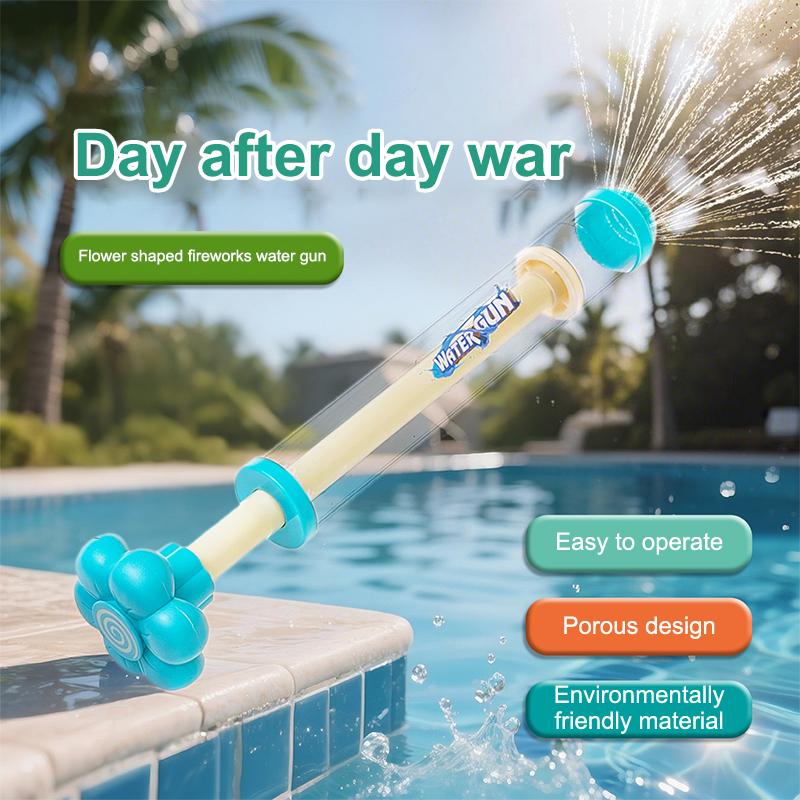 Fireworks Water Squirt Toy Water Tool Beach Small Water Spray Pulling Fireworks Water Sprinkler Children Drifting Play Gift Toy