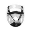 Karate Boxing Face Head Protection Helmet Mask Detachable Taekwondo Helmet Protector Face Head Protecter Transparent Mask Helmet