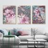 Wall Art Flower Posters and Prints Abstract Painting Scandinavian Poster Nordic Style Decorative Pictures for Living Room Decor