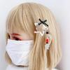 Elegant Butterfly Bows Clip with Fringed Detailing for Unique Style Hairpins