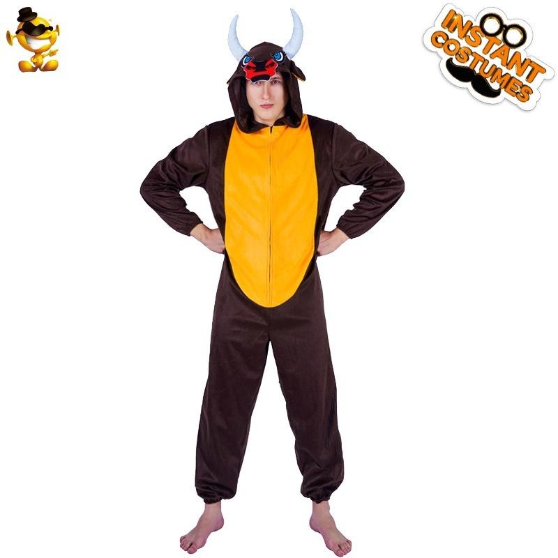 Adult men's animal onesies, Halloween carnival party cos animal costumes, makeup dance