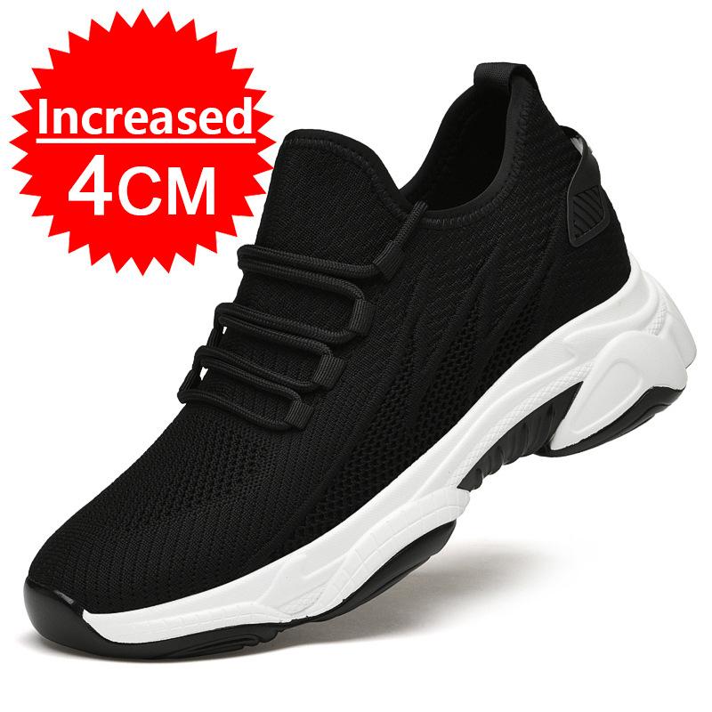 Scarpe da ginnastica da uomo Scarpe con rialzo Scarpe per aumentare l'altezza da uomo Casual Soletta 10 cm 8 cm 6 cm Tacchi opzionali Mocassini Uomo più alto Sport