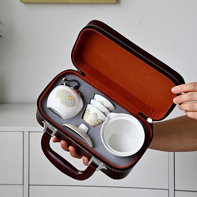Portable Ancient Charm Kung Fu Tea Set