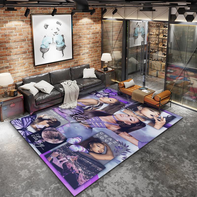 Ariana Grande Carpet Rug for Living Room Bedroom Home Sofa Decoration,Kids play Nonslip Floor Mat