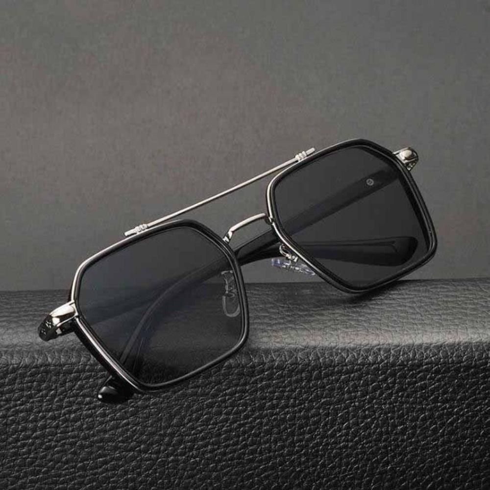 Costume Accessory Full Frame Sunglasses PC Unisex Sunnies New Retro HD Sunglasses Outdoor