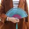 Crystal Epoxy Fan Mold for Jewelry & Mirror Making - Feather Design Silicone Mold