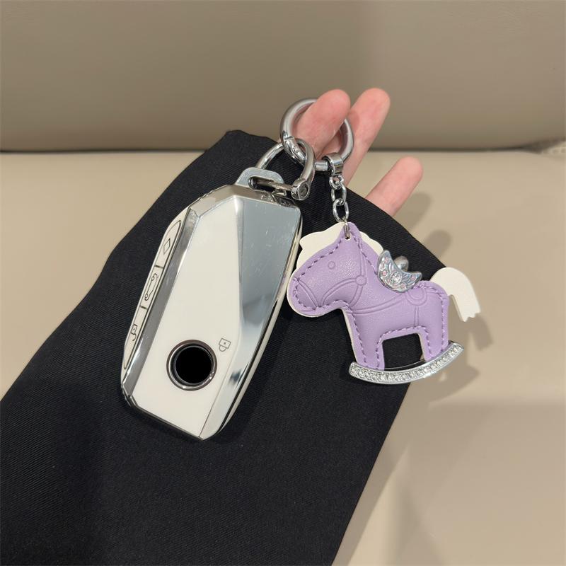 New TPU Car Key Case Cover Shell Fob For BMW 7 Series X1 X3 X5 I7 X7 G07 LCI IX I20 X1 U11 G07 XM IX Car Key Case Cover Shell