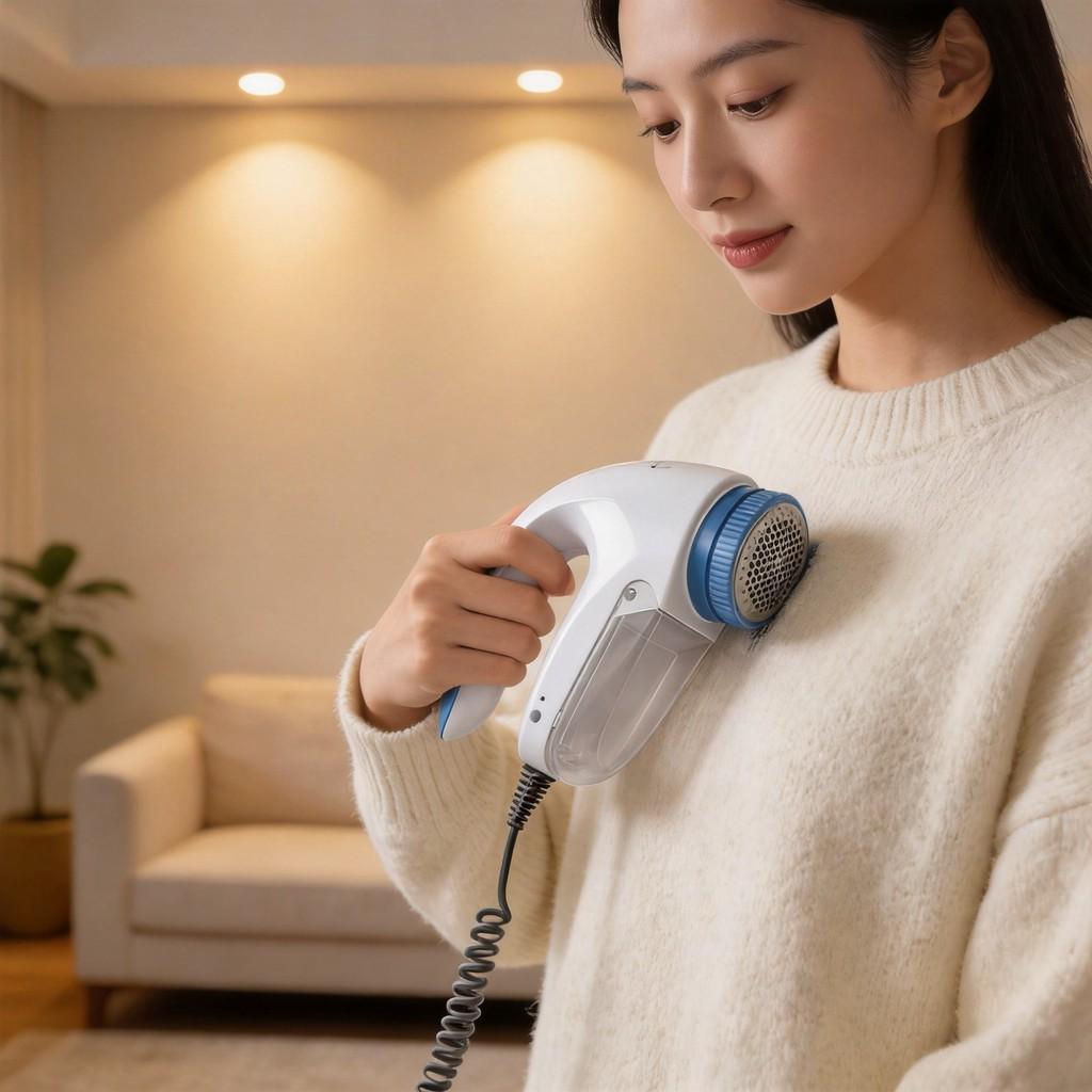 Euro Style Wool Ball Shaver With Abs Material For Home Clothes And Fabric Care