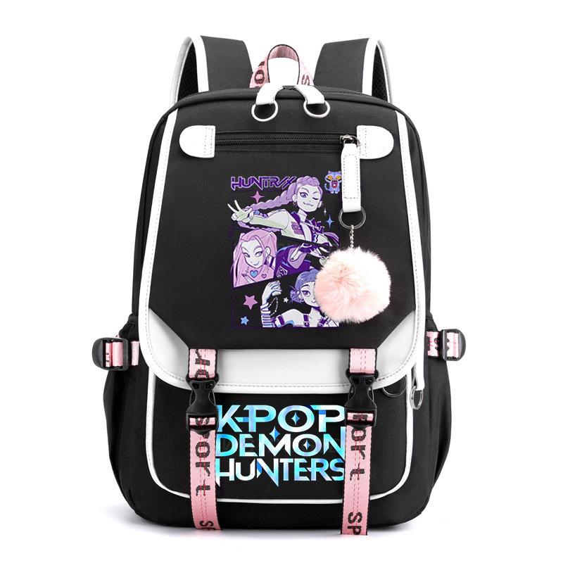 Witch Hunter Animation Cartoon Printed School Bag Large Capacity Junior High School Student Backpack