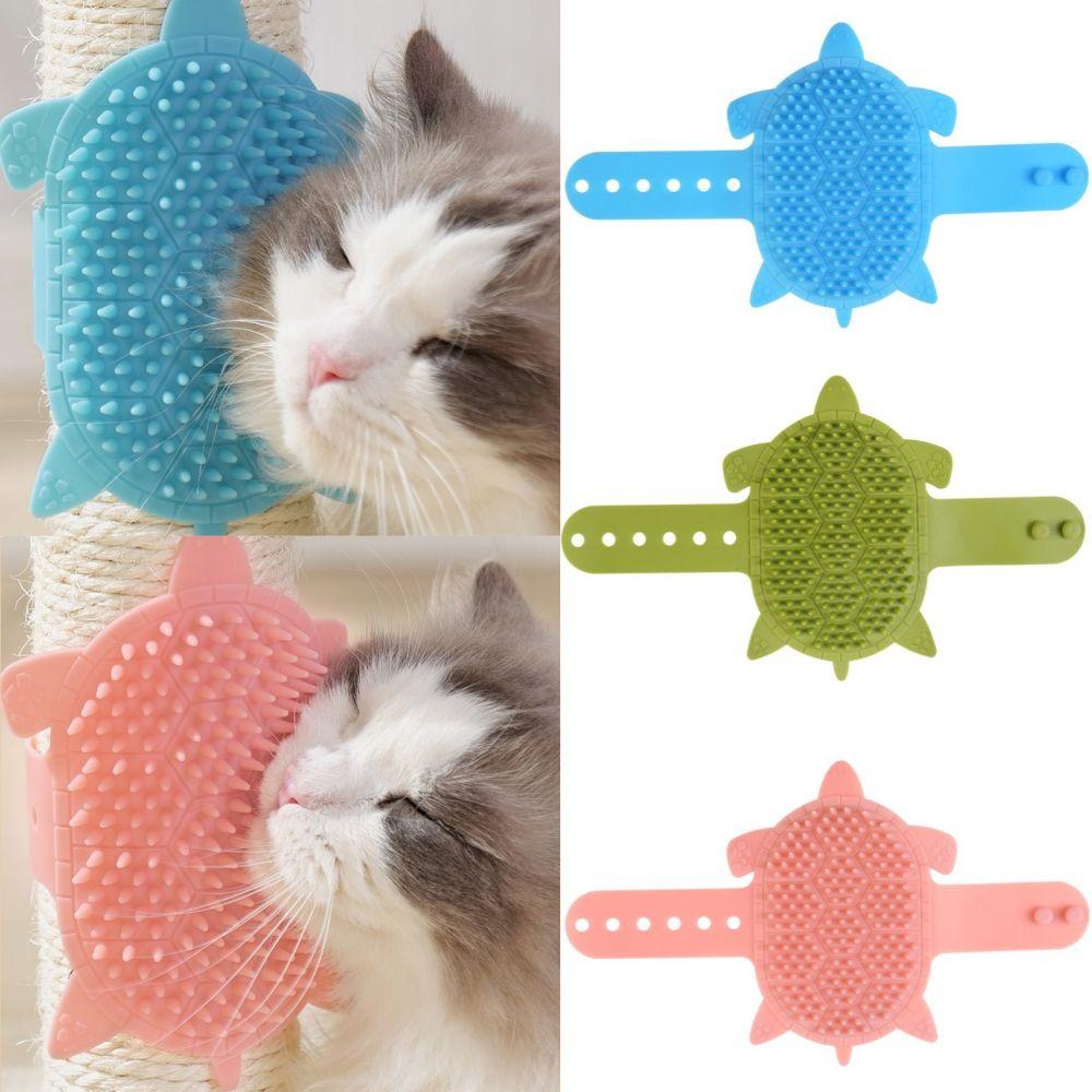 Gentle Pet Cleaning Brush Silicone Cat Massage Comb New Cat Deshedding Brush  Home Use