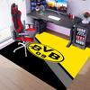 1pc Borussia Dortmund Entrance Mat, Non-Slip Mat Area Rug,Room Decor, Outdoor Decor, Kitchen Rug,Doormat - Machine Washable, Easy to Clean