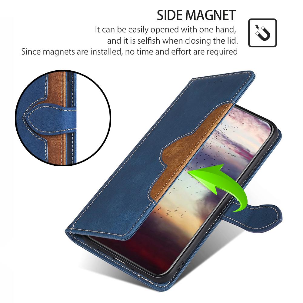 For TECNO Spark 20 Pro Cell Phone Case Straw Hat Design Skin-Touch Wallet PU Leather Stand Cover