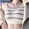 Plush Vest Women's Fleece Bra with Chest Pad Can Be Worn As An Inner Layer In Winter Warm Base Layer Top and A Slimming Undergarment