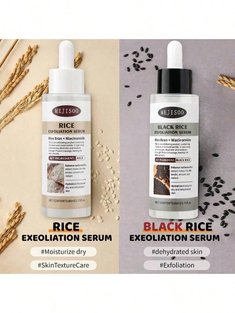 1PC Rice Exfoliating Essence,Moisturizing Facial Serum,Tender The Skin ,Delicate And Shiny,Intensive