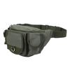 Fishing Bag Portable Polyester Storage Pack Bumbag Adjustable for Outdoor Hiking ClimbingMilitary