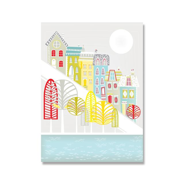 

Nordic Vintage Travel City Poster New Orleans Amsterdam Landscape Painting Art Canvas San Francisco Wall Pictures Home Decor No Frame 21*30cm No Frame