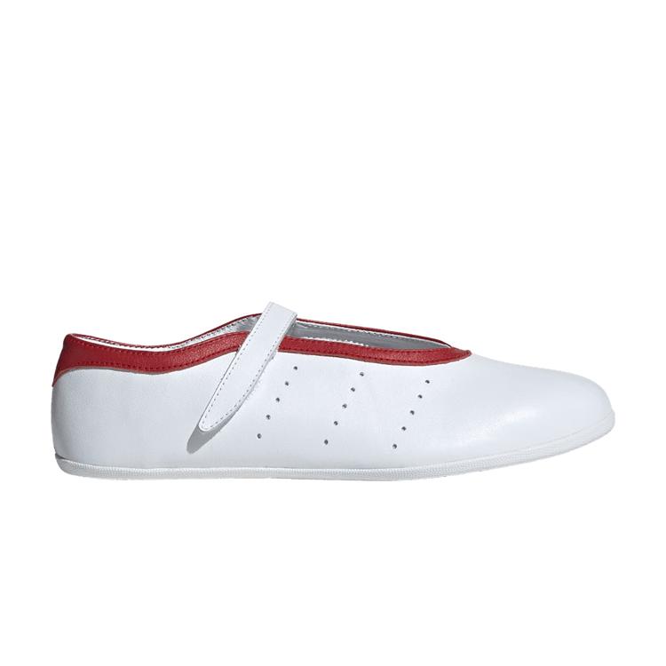 

Adidas Кроссовки Stan Smith Lo Pro Белые Красные Женские Кроссовки Облачно-Белые JQ6940 36