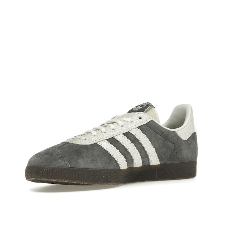 adidas Gazelle Grey Off White Gum Unisex Sneakers Grey-Five Gum-5 JH6378