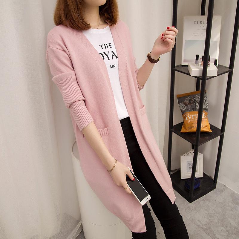 2024 Women's Knitted Cardigan: Loose, Lazy Style Sweater for Spring & Autumn