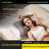 Butterfly-Shaped Memory Foam Neck Pillow: Ergonomic Zoned Support for Supine and Side Sleep Positions