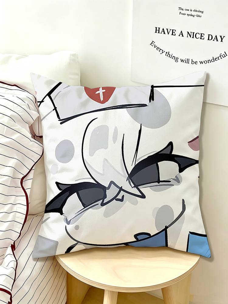 CUTE Animal hospital head nurse Pillow Case Pattern Printed Pillowcase For Living Room Sofa Cushion Cover