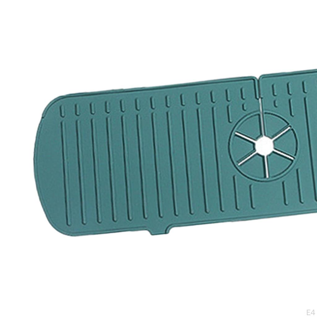 Kitchen Sink Faucet Soap Holder Drying Mat Combo