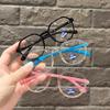 Blue Light Blocking Glasses for Kids Computer Glasses Silicone Frame Clear Lens Girl Boy Video Gaming Children Safety Eyewear