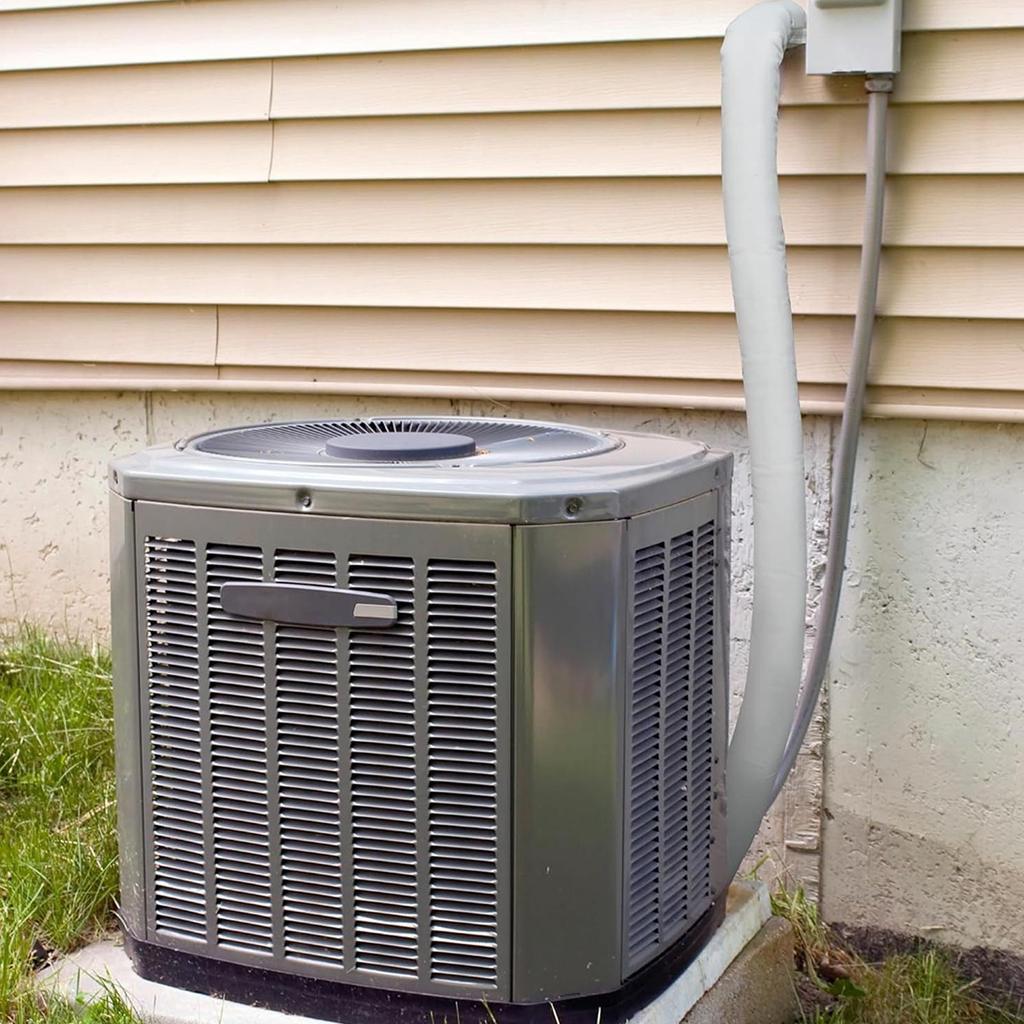 AC-Schlauchkanal-Isolierband UV-geschützt Klimaanlagenrohr-Schutzabdeckung HVAC-Kupferrohr-Isolierschutzhülse