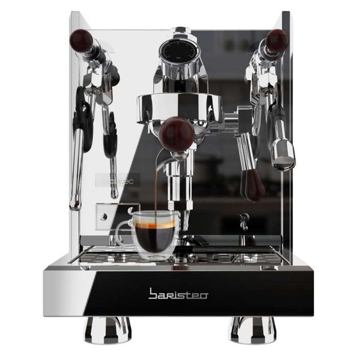 Machine à café expresso - Baristeo - Iconic - 15 bars - Compatible café moulu - Design élégant